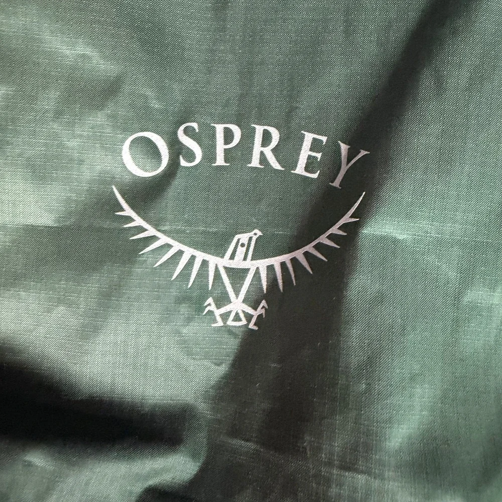 Osprey 3L Ultralight Dry Sack Green Recycled Nylon Waterproof Roll Top Bag